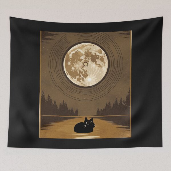 Item preview, Retro Kitten Vintage Botanical Vintage Outdoor designed and sold by MarcelooArt.