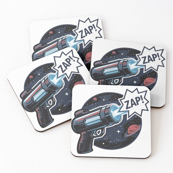 Item preview, RayGun Space Illustration designed and sold by unique0703.
