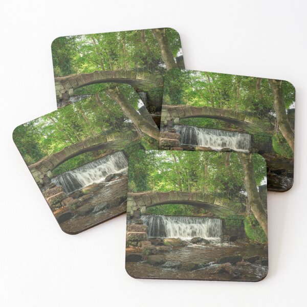 Item preview, Stone bridge and waterfall at Slitting Mill, Rugeley designed and sold by RobThorley.