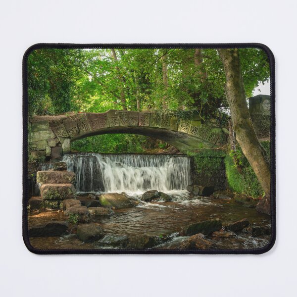 Item preview, Stone bridge and waterfall at Slitting Mill, Rugeley designed and sold by RobThorley.