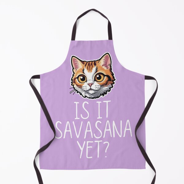 Item preview, Is It Savasana Yet - Cat Waiting For Savasana 1 designed and sold by Gilyglo.