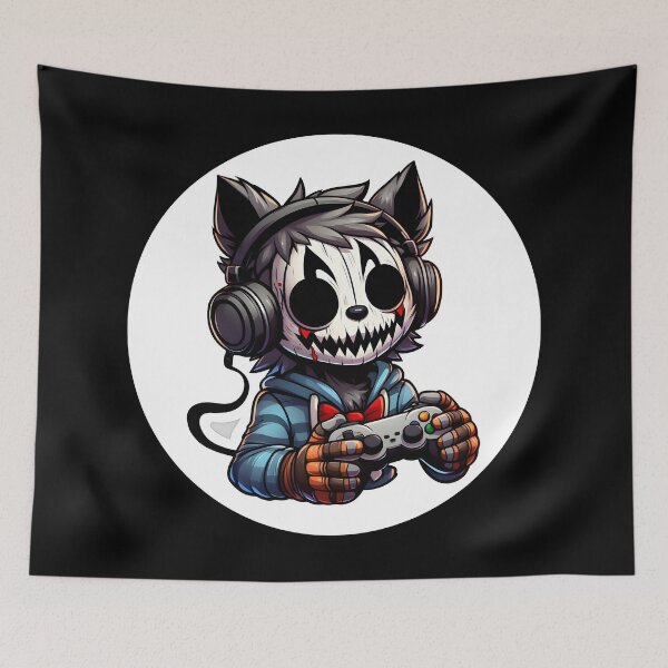 Item preview, Dark Gamer: Haunted by the Nightmarish Glow of the Screen designed and sold by Mechanical-Artt.