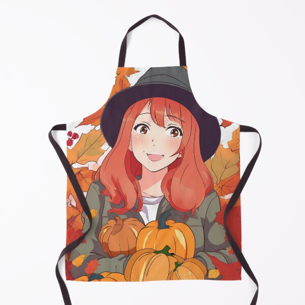Item preview, Chica Calabaza Anime Otoño para Regalo designed and sold by CherryKaJa.