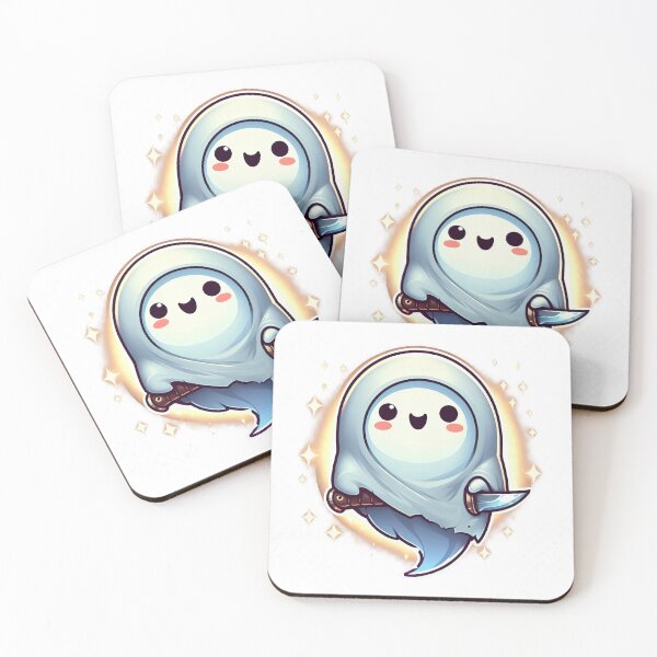 Item preview, Adorable Ghost Assassin with a Knife designed and sold by WangAew.