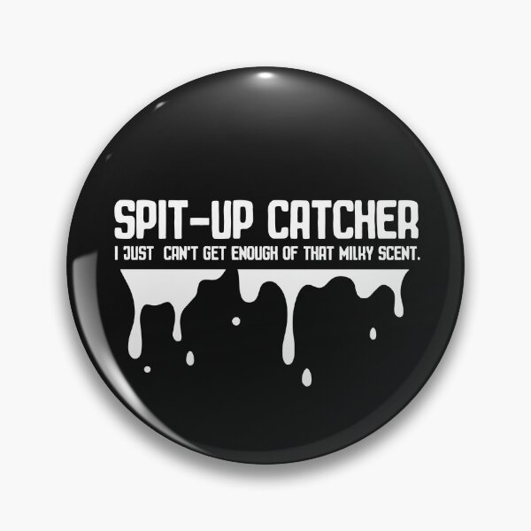 Item preview, Spit Up Catcher Funny Newborn Burping Dad Joke Parenting Humor designed and sold by alenaz.