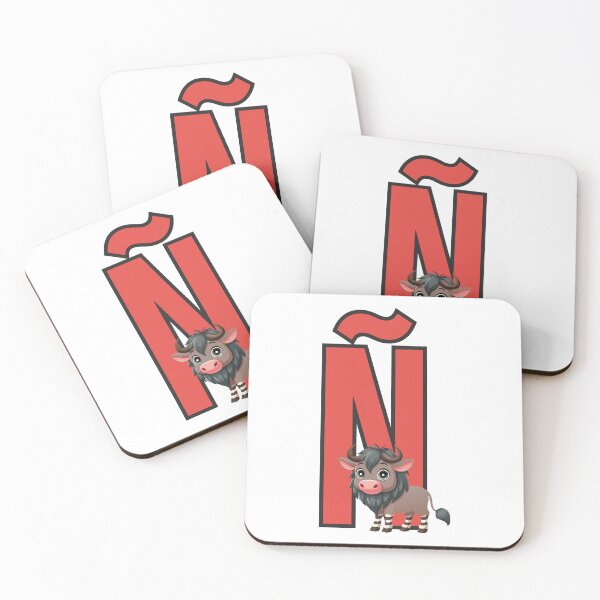 Item preview, Alphabetical Gnu - Letter Ñ in the Spanish alphabet designed and sold by charlypicazo.
