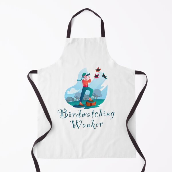 Item preview, Birdwatching wanker - funny, humour, joke - female birdwatcher  designed and sold by UKVanlife.