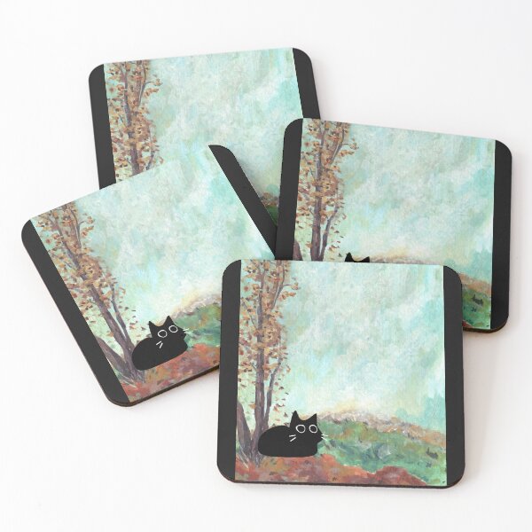 Item preview, Retro Kitten Vintage Botanical Vintage Outdoor designed and sold by MarcelooArt.