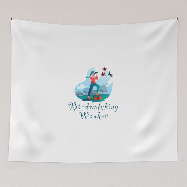 Item preview, Birdwatching wanker - funny, humour, joke - female birdwatcher  designed and sold by UKVanlife.