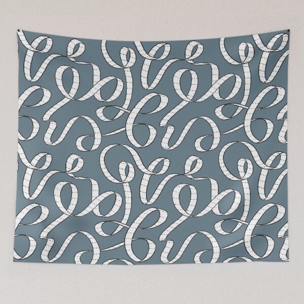 Item preview, Never-ending Toilet Paper Roll - Dark Blue designed and sold by srsig designs.