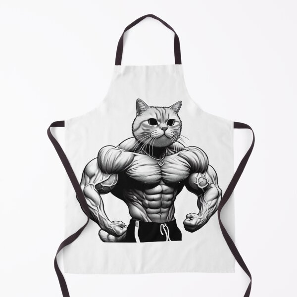 Item preview, Cat slave - The Muscular cat - Cat meme designed and sold by mamacub.