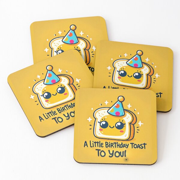 Item preview, Birthday toast designed and sold by Caloop-designs.