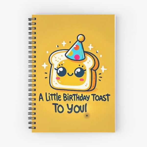 Item preview, Birthday toast designed and sold by Caloop-designs.