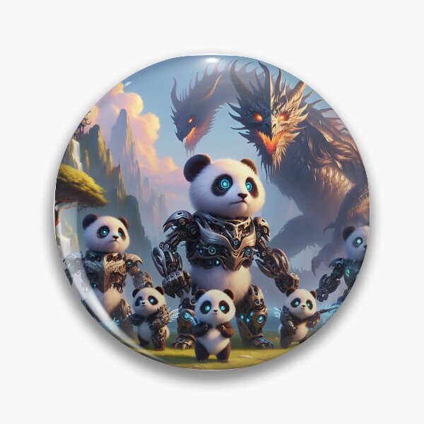 Item preview, Battle of the Panda, Bears, Dragons designed and sold by HerbertFlenner.