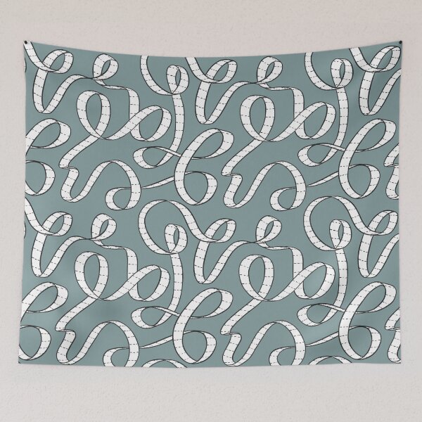 Item preview, Never-ending Toilet Paper Roll - Blue Gray  designed and sold by srsig designs.