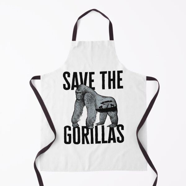 Item preview, Save the Gorillas Gorilla Wildlife designed and sold by jaygo.