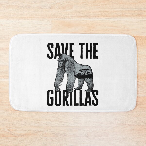 Item preview, Save the Gorillas Gorilla Wildlife designed and sold by jaygo.