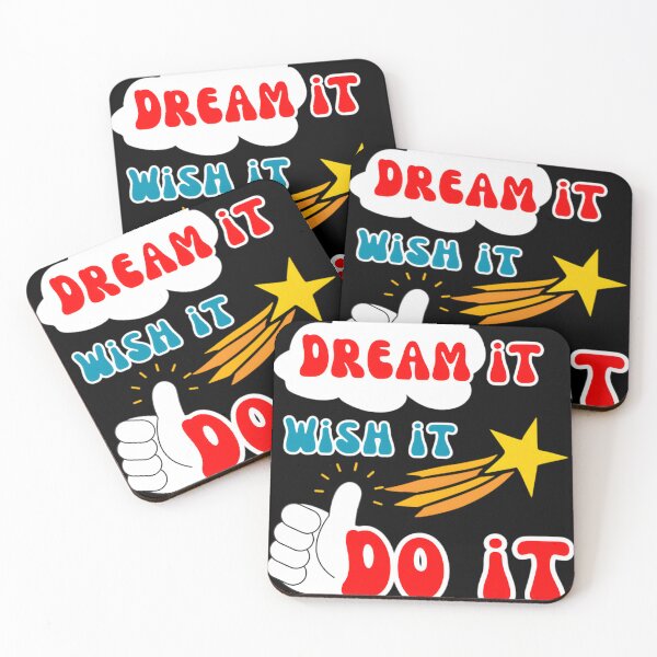 Item preview, Motivational Quote Dream it Wish it Do it Essential, Amazing t-shirt designed and sold by Rizteeshop.