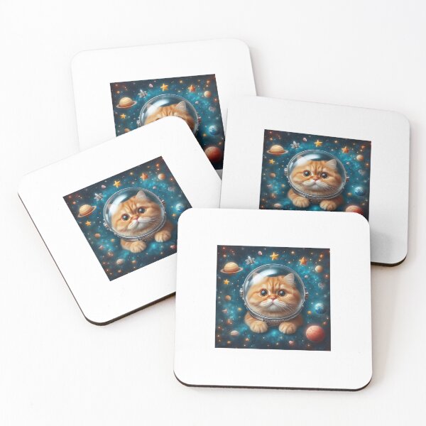 Item preview, Cat In Outer Space designed and sold by PorkyPings.