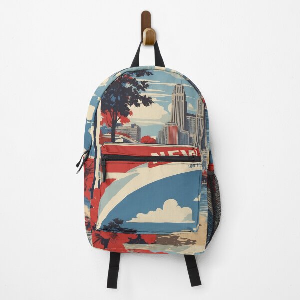 Item preview, New Jersey USA Vintage Poster Tourism designed and sold by TravelersGems.