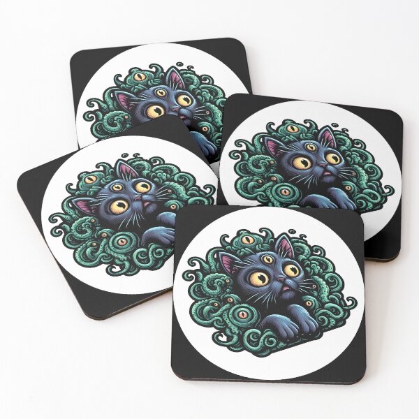 Item preview, Eldritch Kitty: Lovecraftian Anxiety Embodied designed and sold by Mechanical-Artt.