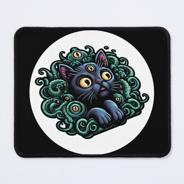 Item preview, Eldritch Kitty: Lovecraftian Anxiety Embodied designed and sold by Mechanical-Artt.