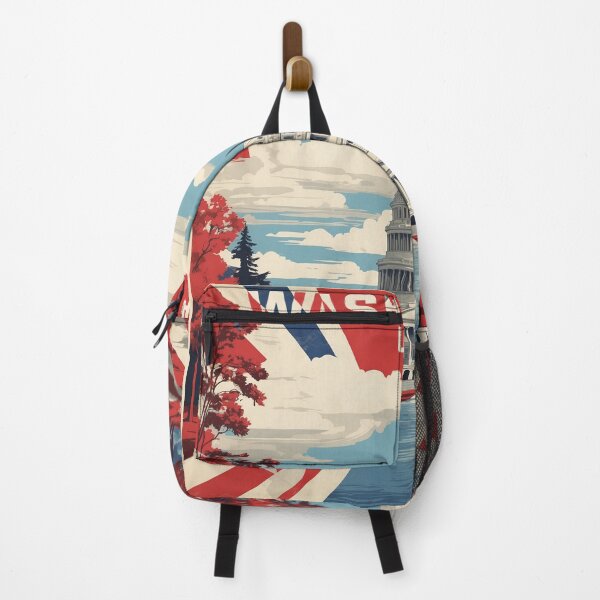 Item preview, Washington USA Vintage Poster Tourism designed and sold by TravelersGems.