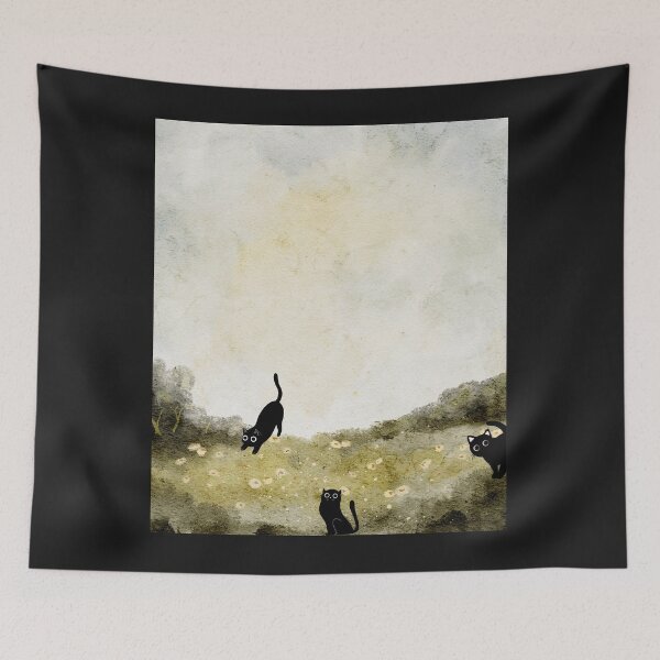 Item preview, Copy of Retro Kitten Vintage Botanical Vintage Outdoor designed and sold by MarcelooArt.