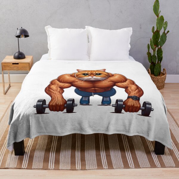 Item preview, Cat slave - The Muscular cat - Cat meme designed and sold by mamacub.