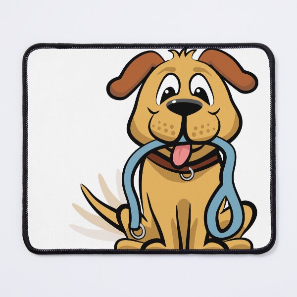Item preview, Dog Walk Time Cartoon designed and sold by Hadrianwild.