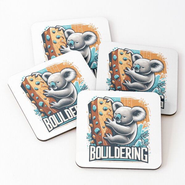 Item preview, Bouldering Koala Gift designed and sold by Pineapple-Tree.
