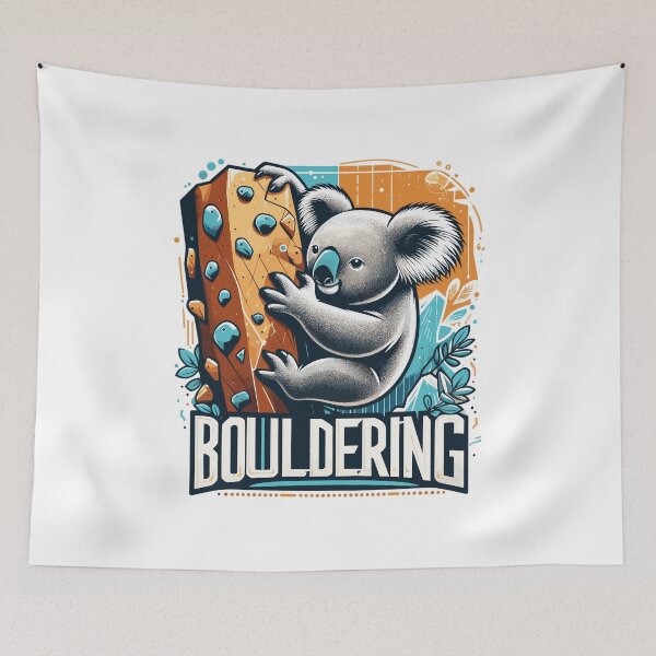 Item preview, Bouldering Koala Gift designed and sold by Pineapple-Tree.
