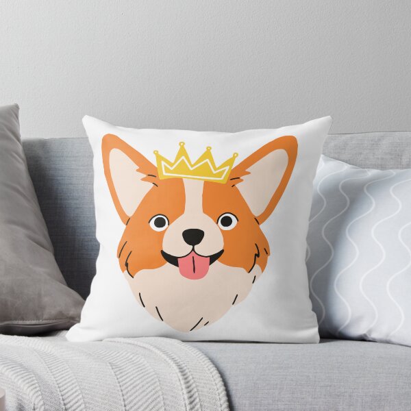 Item preview, Corgi Dog, Majestic Corgi, Welsh Corgi Dog in a Crown designed and sold by juliart-pro.