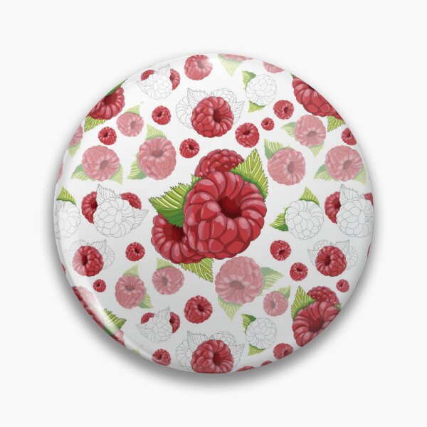 Item preview, Raspberry pattern, sweet raspberry, raspberry paradise, berries designed and sold by Tetiana Pohurska.