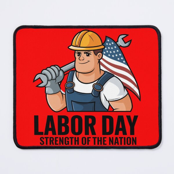 Item preview, Patriotic Labor Day Worker  designed and sold by Artistic Vista.