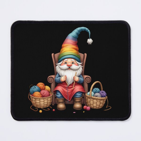 Item preview, knitting gnome designed and sold by jkrphoto.