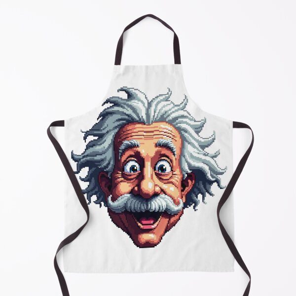 Item preview, Albert Einstein Crazy Pixel designed and sold by SergioColli.