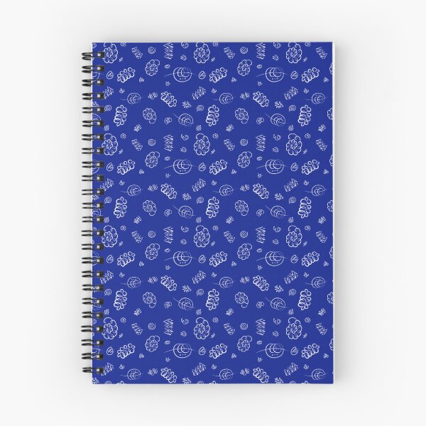 Item preview, Swirls on blue designed and sold by sarahmbruce.