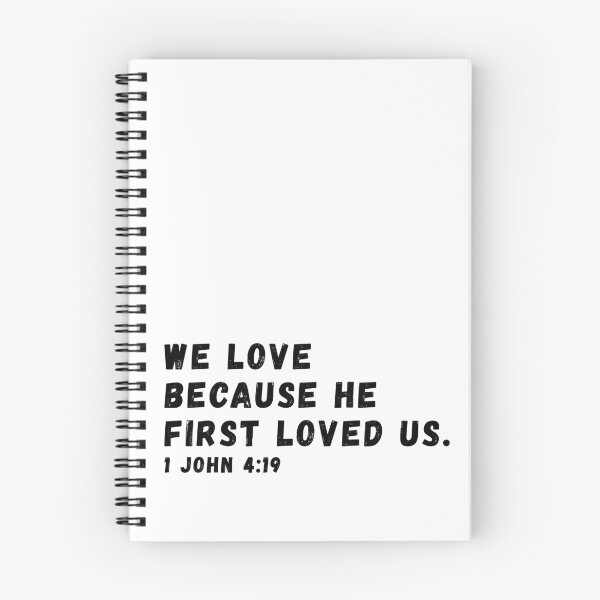 Item preview, 1 John 4:19 Bible Verse designed and sold by SoulQuot.