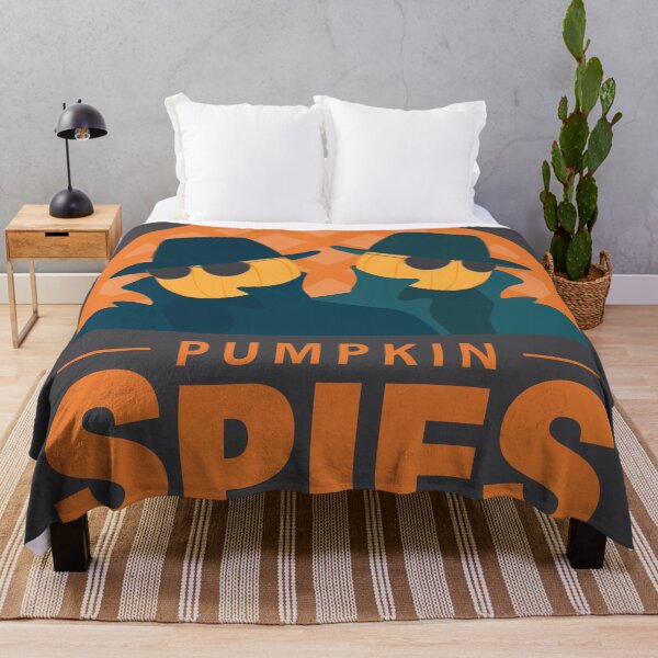 Item preview, Pumpkin Spies (pumpkin spice pun) designed and sold by iamKaye.