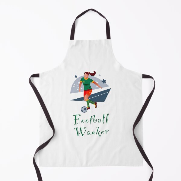 Item preview, Football wanker - funny, humour, joke - female soccer player with a football designed and sold by UKVanlife.