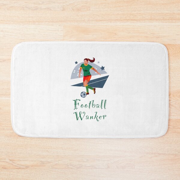 Item preview, Football wanker - funny, humour, joke - female soccer player with a football designed and sold by UKVanlife.