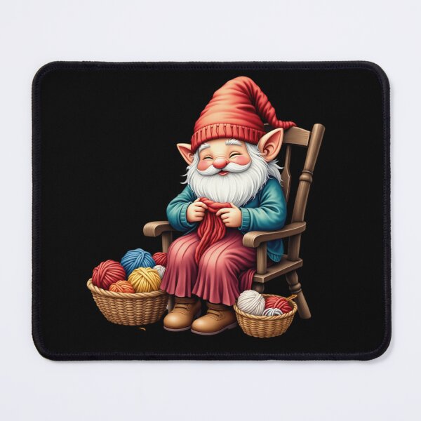 Item preview, knitting gnome designed and sold by jkrphoto.