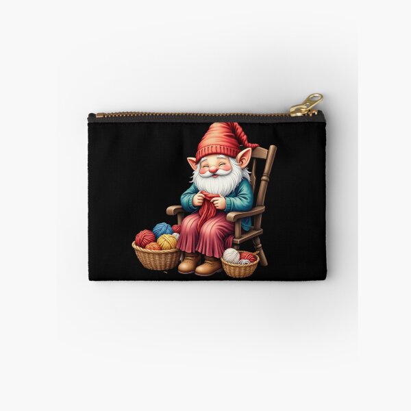 Item preview, knitting gnome  designed and sold by jkrphoto.
