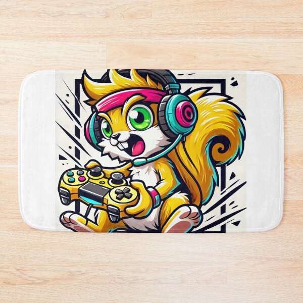 Item preview, Gamer Squirrel: Controller Chaos.  designed and sold by Davideus.