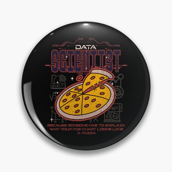 Item preview, Data scientists - Pizza Chart designed and sold by Tee-Craftify.