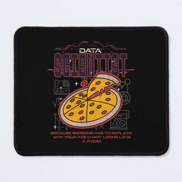 Item preview, Data scientists - Pizza Chart designed and sold by Tee-Craftify.