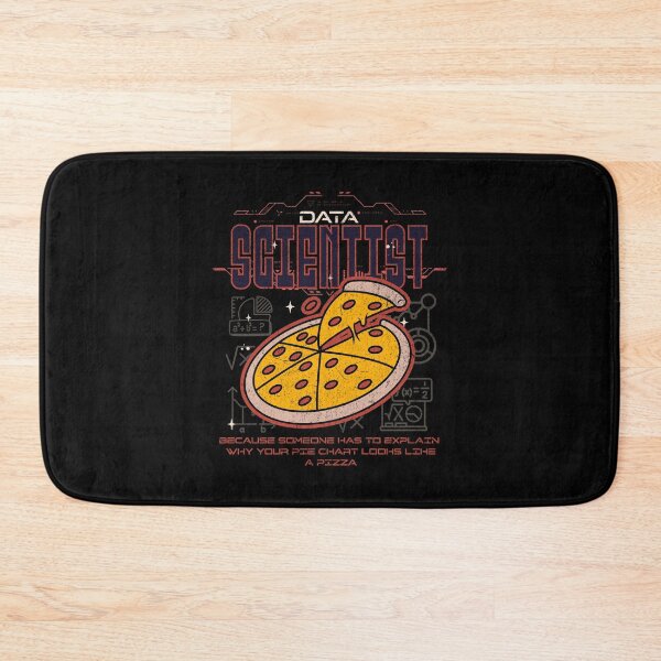 Item preview, Data scientists - Pizza Chart designed and sold by Tee-Craftify.