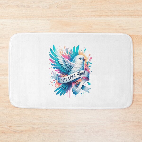 Item preview, Sacred Dove – Love Jesus Floral Artwork designed and sold by artedigital99.