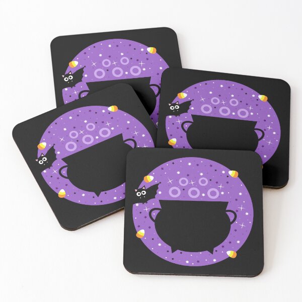 Item preview, Halloween Cauldron, Bat, & Candy Corn designed and sold by Tulip Creators .